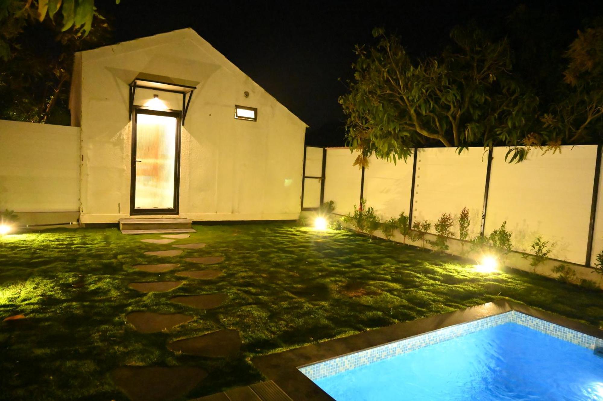 Aura Farms - Private Pool Cottages Rāmanagaram Zewnętrze zdjęcie